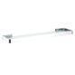 Eastbrook Vercelli Glass Shelf - 600mm Long - Chrome