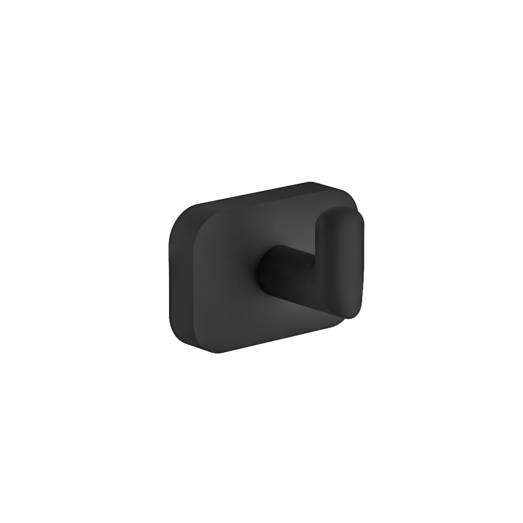 Eastbrook Asti Curve Robe Hook - Matt Black