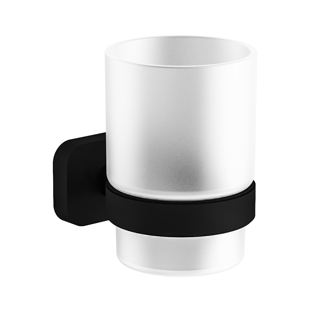 Eastbrook Asti Single Tumbler Holder - Matt Black