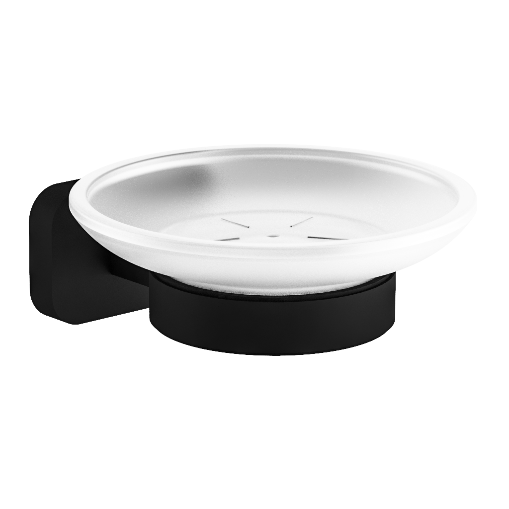 Eastbrook Asti Soap Dish - Matt Black