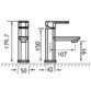 Eastbrook Prado 650 Mono Basin Mixer Tap With Click Waste - Chrome - Image 2