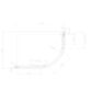 Eastbrook Volente 2 Door Offset Quadrant Shower Enclosure - 6mm Glass - Chrome - Image 8