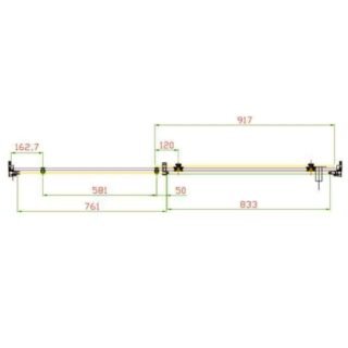 Eastbrook Vanguard Recessed Sliding Shower Door - 10mm Glass - Silver - Image 7