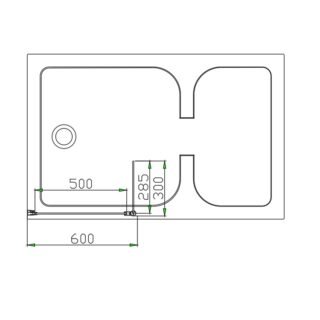 Eastbrook Volente Flipper Kit - 6mm Glass - Chrome - Image 2