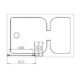 Eastbrook Volente Flipper Kit - 6mm Glass - Chrome - Image 2