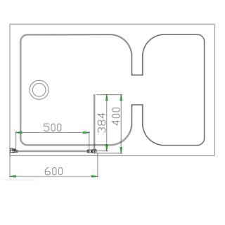 Eastbrook Volente Flipper Kit - 6mm Glass - Chrome - Image 3