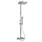 Eastbrook Square Thermostatic Bar Shower Mixer With Shower Kit And Shower Head