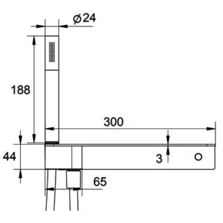 Eastbrook Shower Kit With Shower Shelf - Image 3