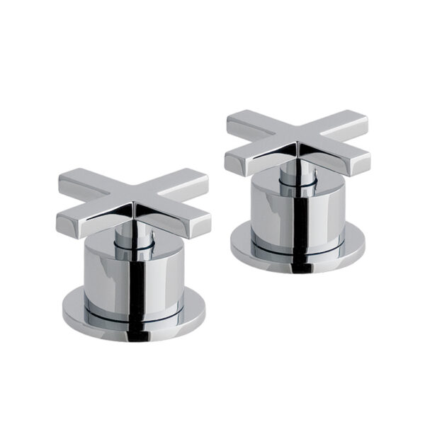 Eastbrook Prado Star Side Valves Pair - Chrome