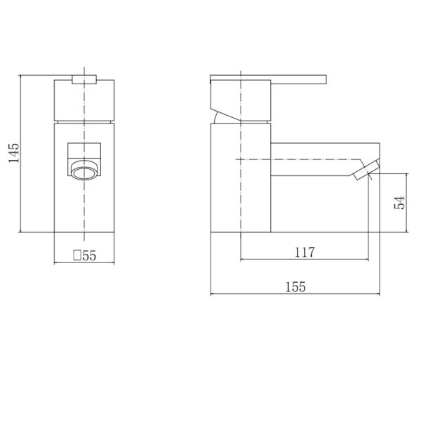 Eastbrook Prado 600 High Flow Bath Filler Tap - Image 2