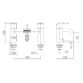 Eastbrook Aston Bath Shower Mixer Tap With Bracket, Handset And Hose - Image 2