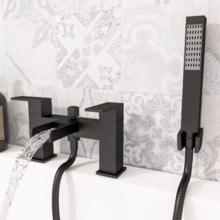 Eastbrook Abberton Bath Shower Mixer Tap With Kit And Bracket - Image 2