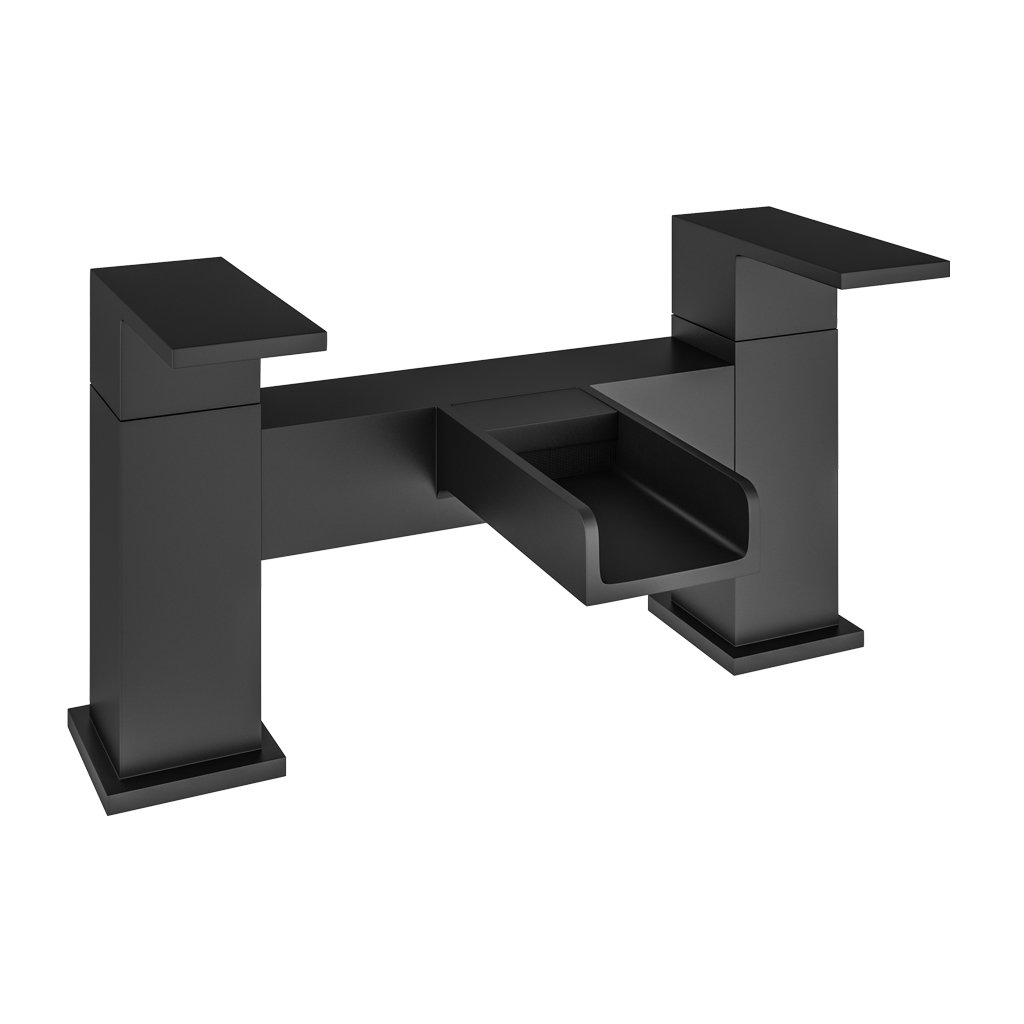 Eastbrook Abberton Bath Filler Tap - Matt Black