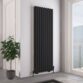 Eastbrook Tunstall Double Designer Radiator - Matt Black - Image 14