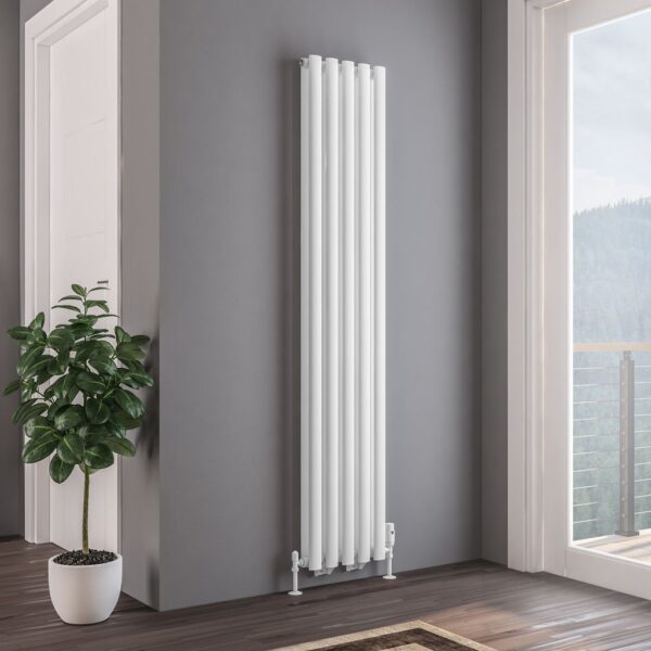 Eastbrook Tunstall Double Designer Radiator - Matt White - Image 5