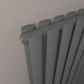 Eastbrook Tunstall Double Designer Radiator - Matt Anthracite - Image 8