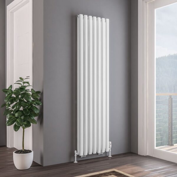 Eastbrook Tunstall Double Designer Radiator - Matt White - Image 6