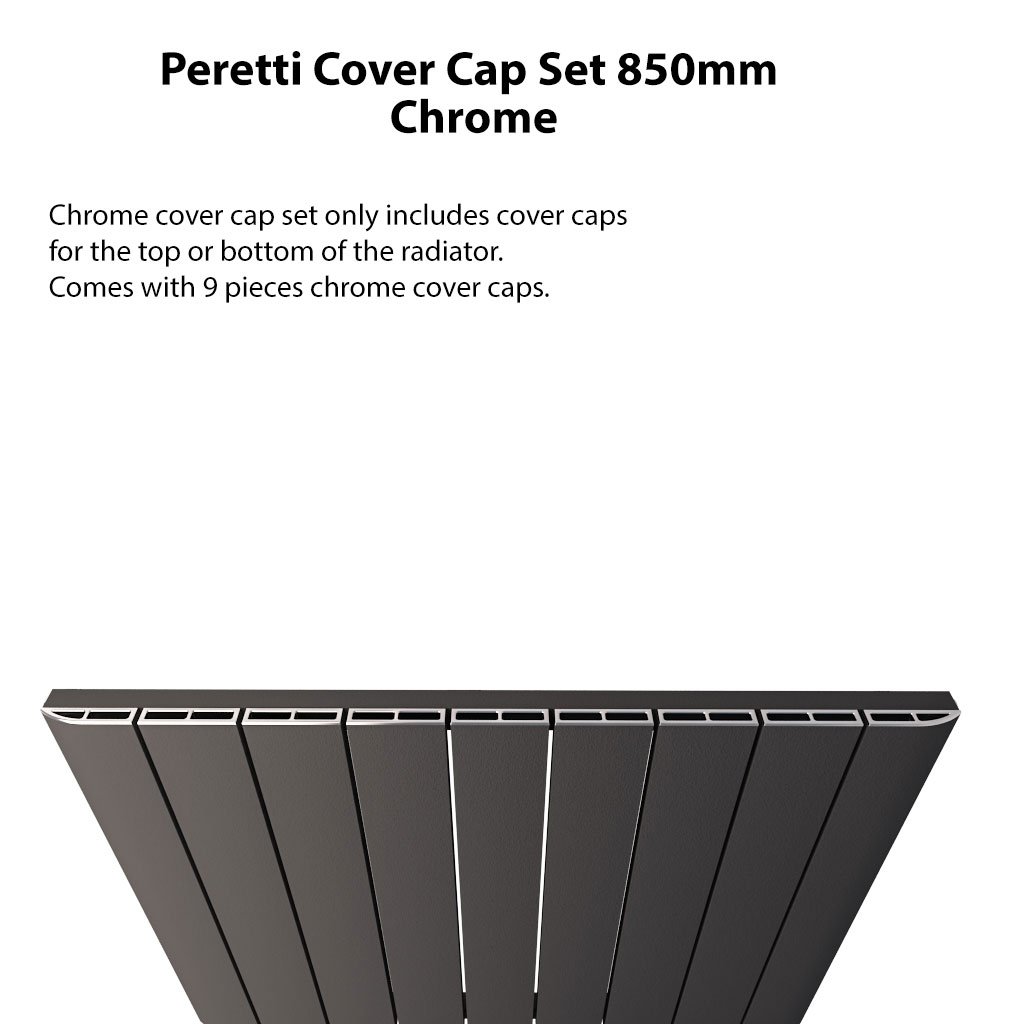 Eastbrook Peretti Cover Cap Set – Chrome - 850mm