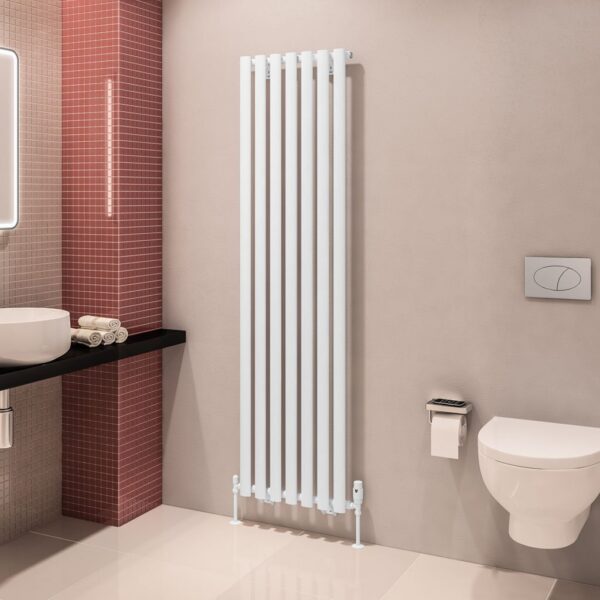 Eastbrook Tunstall Designer Radiator - Matt White - Image 6