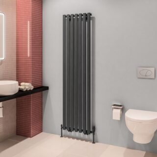 Eastbrook Tunstall Designer Radiator - Matt Anthracite - Image 6