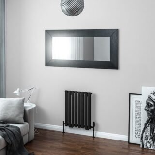 Eastbrook Tunstall Designer Radiator - Matt Black - Image 2