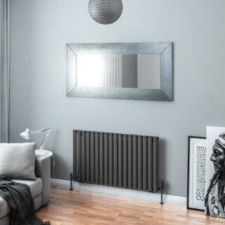 Eastbrook Tunstall Designer Radiator - Matt Anthracite - Image 4