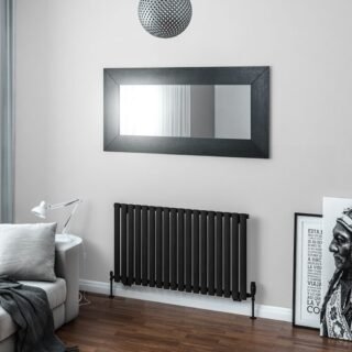 Eastbrook Tunstall Designer Radiator - Matt Black - Image 4