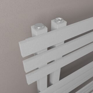 Eastbrook Hurley Straight Designer Heated Towel Rail - Matt Grey - Image 6