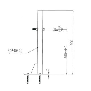 Eastbrook Brackets And Fittings For Wall Hung Toilet And Bidet - Image 2
