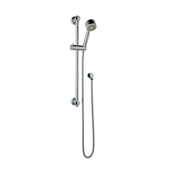 Eastbrook Linear Slide Rail Kit With Handset, Hose And Outlet Elbow - Chrome