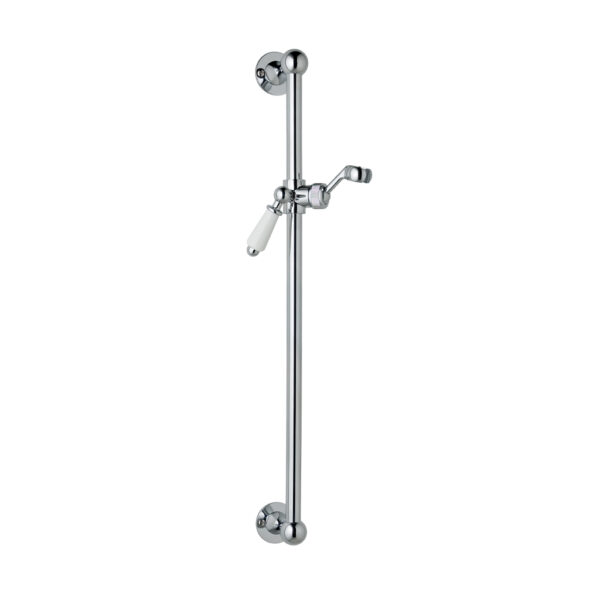 Eastbrook Tall Traditional Slide Rail Kit With Shower Handset And Hose - Chrome