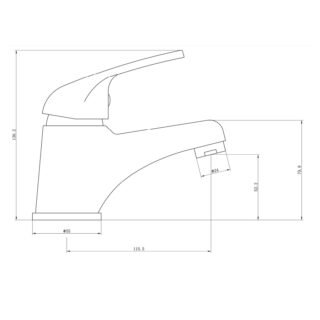 Eastbrook Biava Hi.Flow Bath Filler Tap - Chrome - Image 2