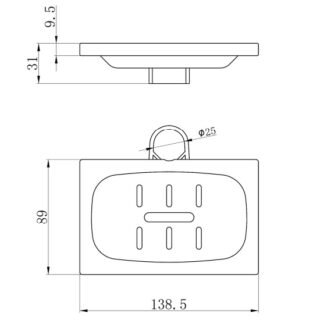 Eastbrook Soap Holder For Slide Riser Kit - Image 2