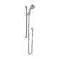 Eastbrook Slide Riser Kit With Multiple Function Shower Handset, Hose And Outlet Elbow - Chrome