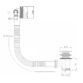 Eastbrook Push Button Overflow Bath Filler - Image 2