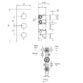 Eastbrook Meriden 3 Outlet Portrait Thermostatic Concealed Shower Valve - Image 2