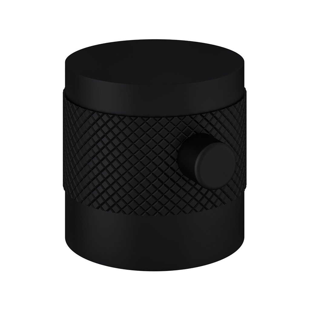 Eastbrook Meriden Half Knurling Handle For Telescopic Shower Set - Matt Black
