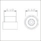Bristan 4 Litres Per Minute Shower Outlet Flow Limiter - Chrome - Image 2
