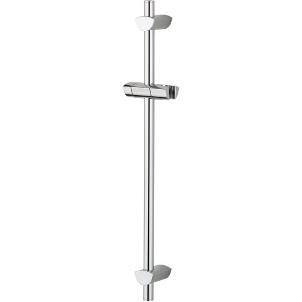 Bristan Evo Adjustable Shower Riser Rail With Fixing Brackets - Chrome