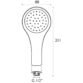 Bristan Evo Round Single Function Shower Handset - Chrome - Image 2