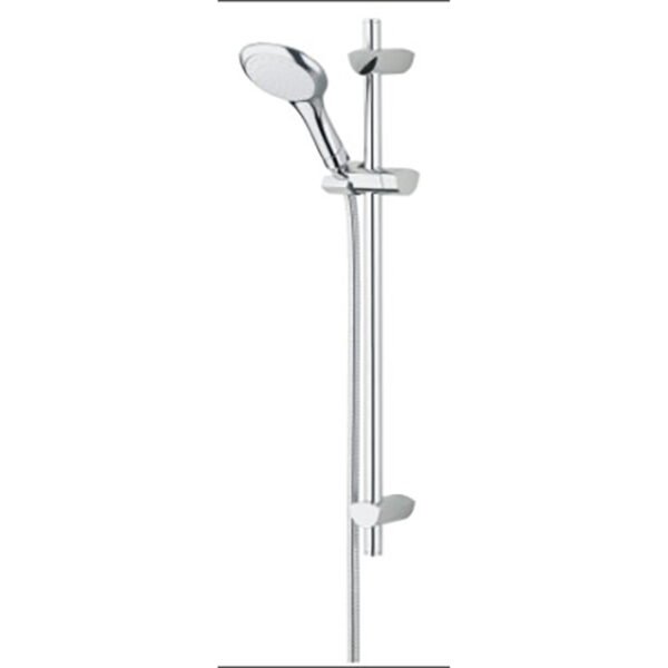 Bristan Evo Shower Kit With Large Single Function Handset And 2M Hose - Chrome