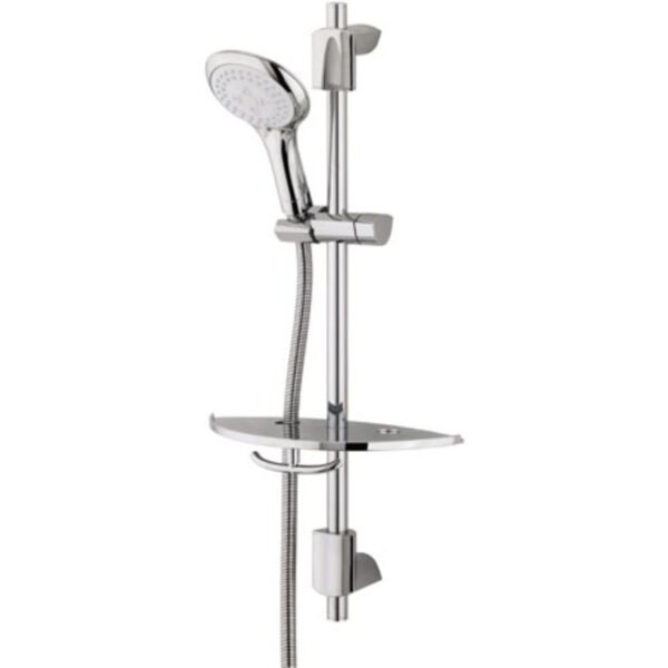 Bristan Evo Shelf Shower Rail Kit Multi Function Shower Handset - Chrome