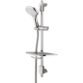 Bristan Evo Shelf Shower Rail Kit Multi Function Shower Handset - Chrome
