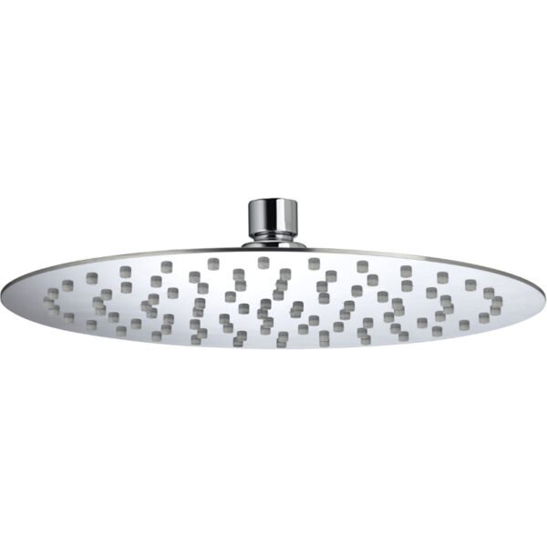 Bristan Slimline Round Fixed Shower Head - 250mm Wide - Chrome