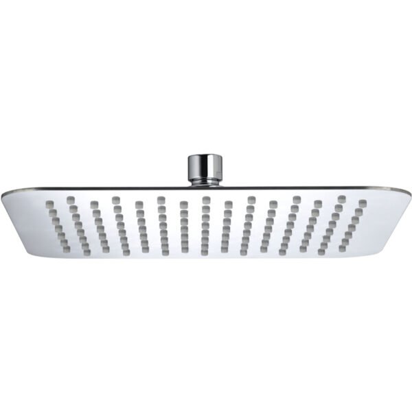 Bristan Slimline Square Fixed Shower Head - 250mm Wide - Chrome