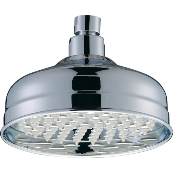 Bristan Round Fixed Shower Head - 157mm Wide - Chrome
