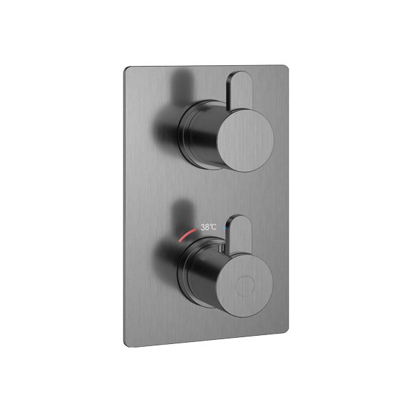 Flova Essence Square Smartbox Finishing kit - Gun Metal