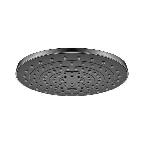 Flova ABS Shower Head – 225mm Wide - Gun Metal