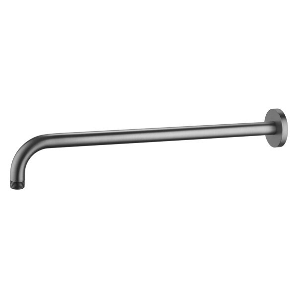 Flova Wall Mounted Shower Arm – 400mm Long - Gun Metal
