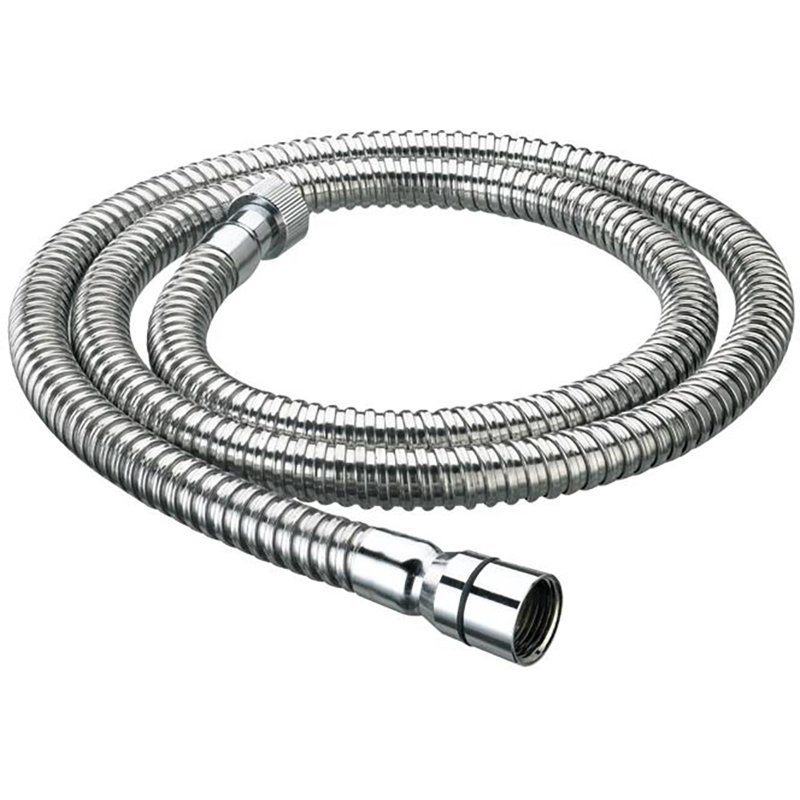 Bristan Cone To Nut Std Bore Shower Hose - 1250mm Long - Chrome